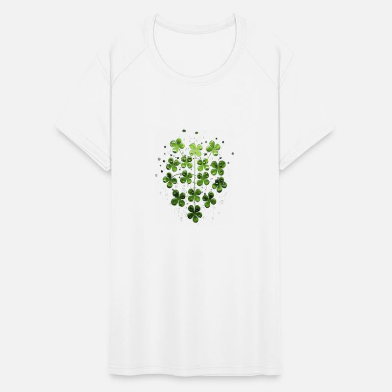 St Patricks Day Shamrock Water Drops Irish St