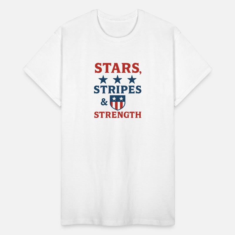 Stars Stripes and Strength Patriot Design