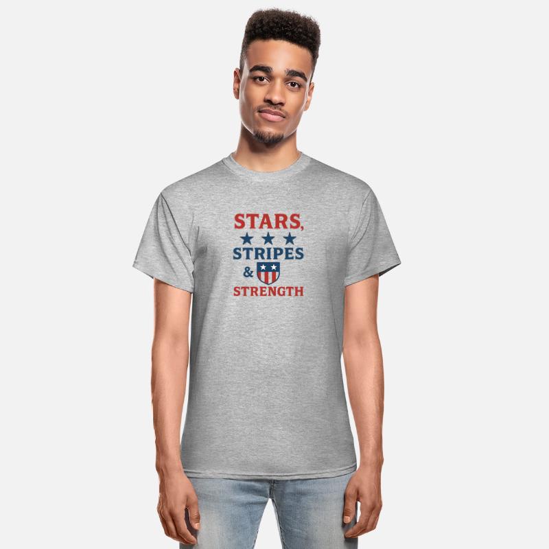 Stars Stripes and Strength Patriot Design