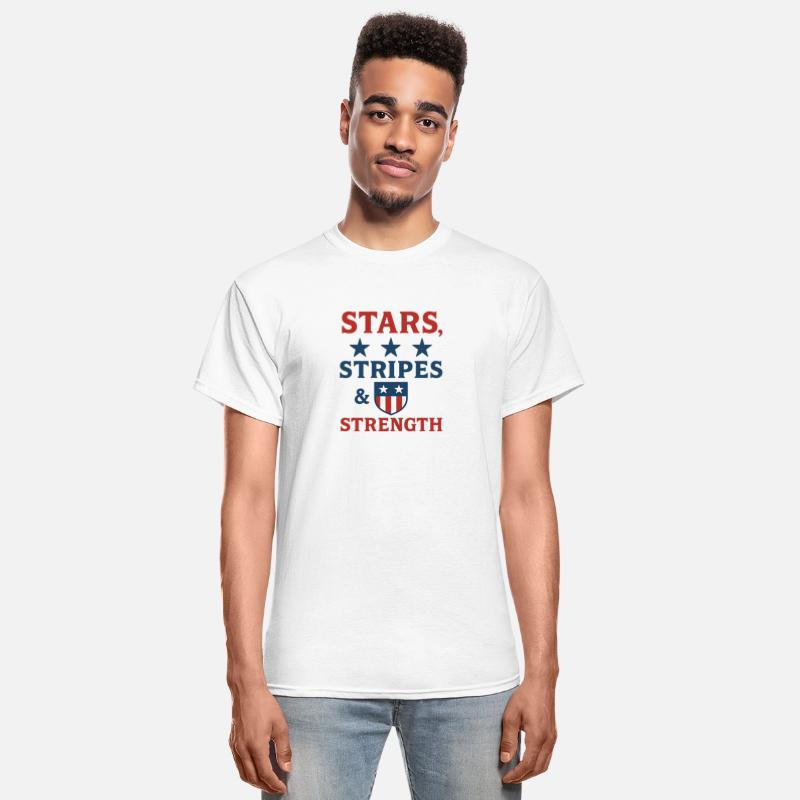 Stars Stripes and Strength Patriot Design