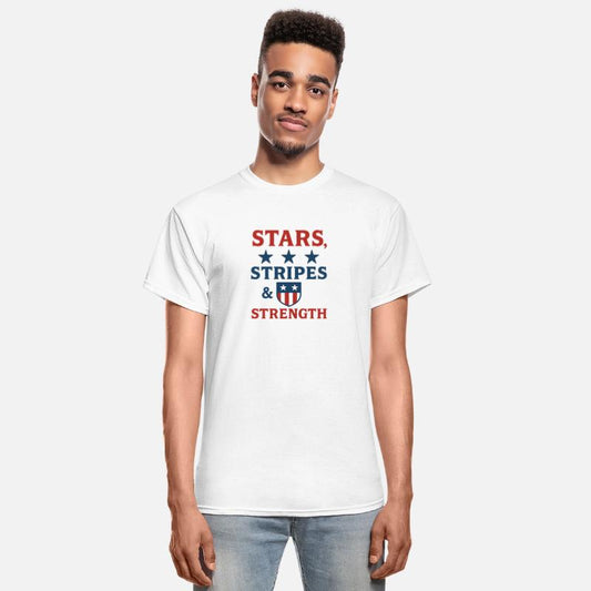 Stars Stripes and Strength Patriot Design