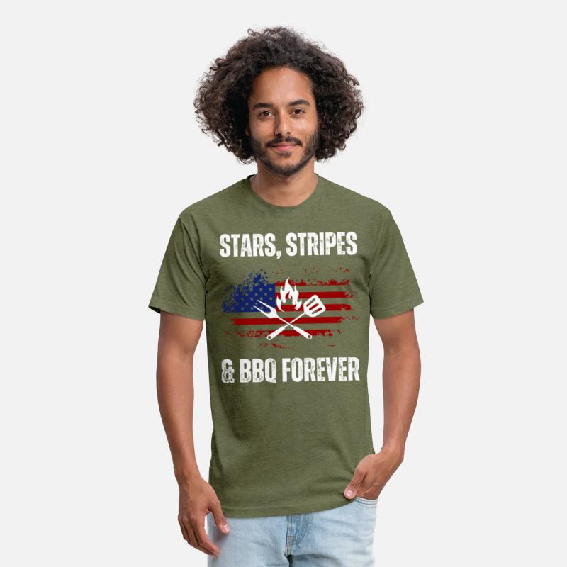 Stars, Stripes & BBQ Forever (Funny)