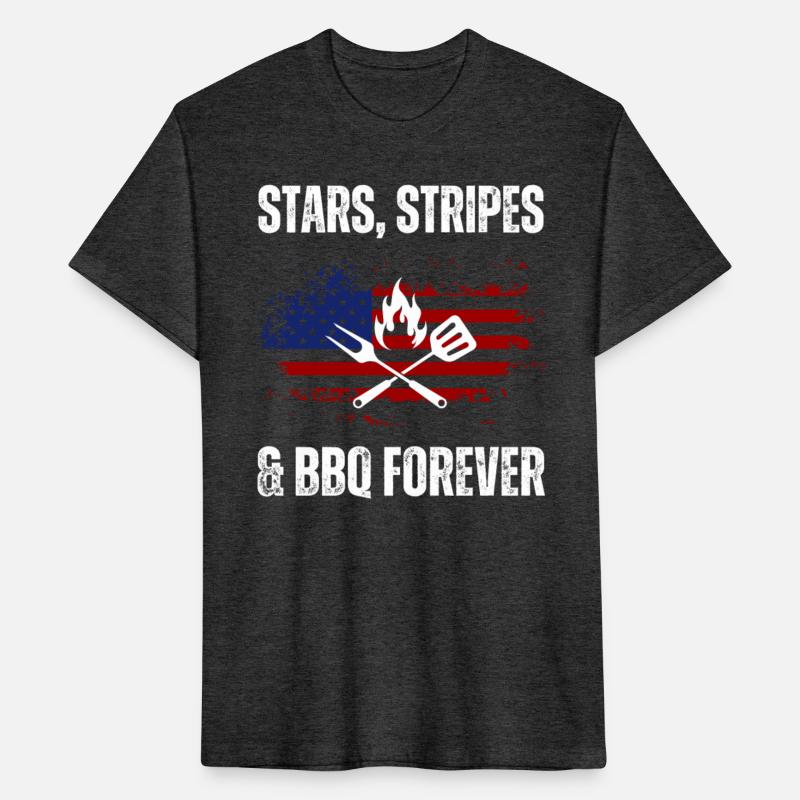 Stars, Stripes & BBQ Forever (Funny)