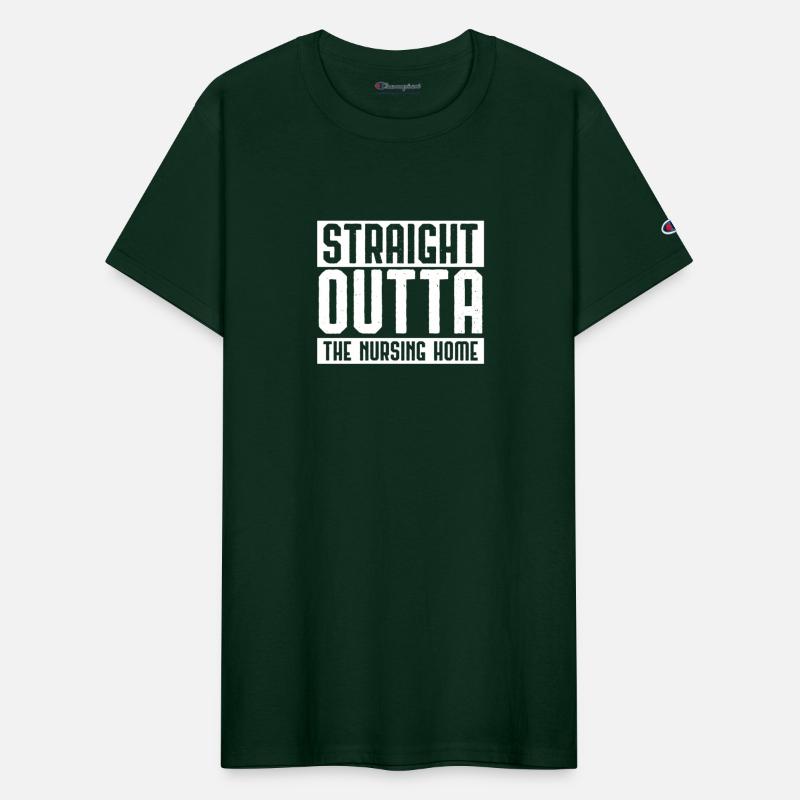 Straight Outta Nursing Home Retired Gift Idea