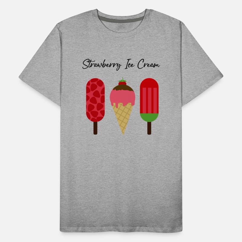 strawberry Ice cream stick