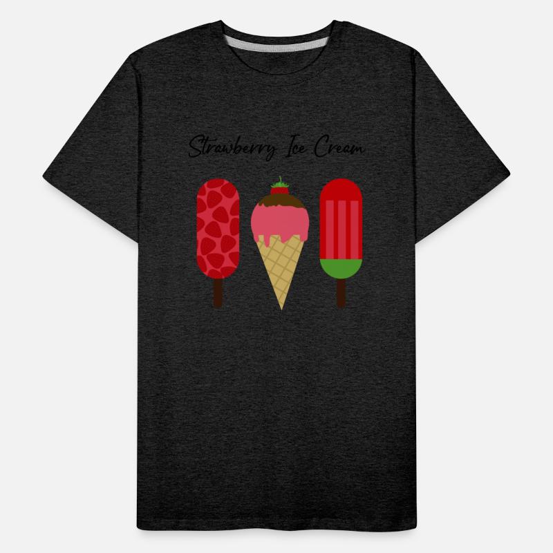 strawberry Ice cream stick