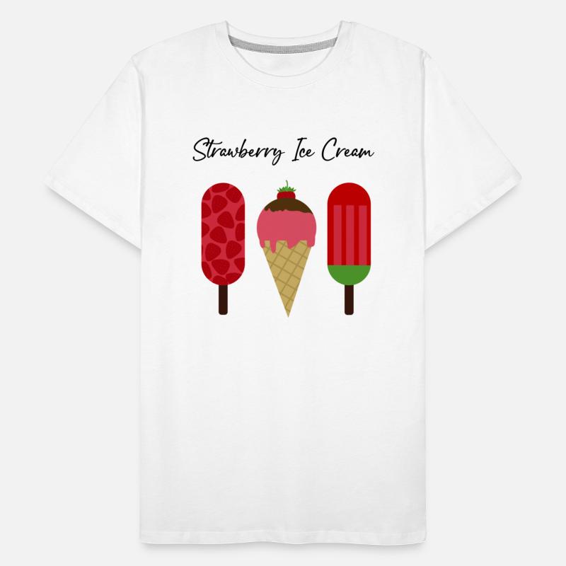 strawberry Ice cream stick