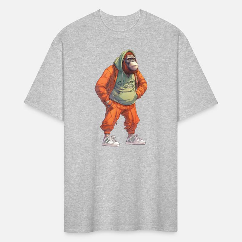 Street Art Orangutan Urban Rap Street Monkey