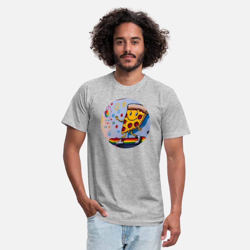 Street Art Pizza piece