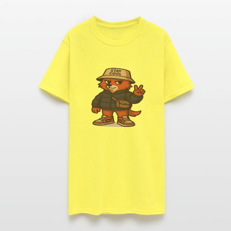 Streetwear Fox Mascot – Stay Cool Urban Art