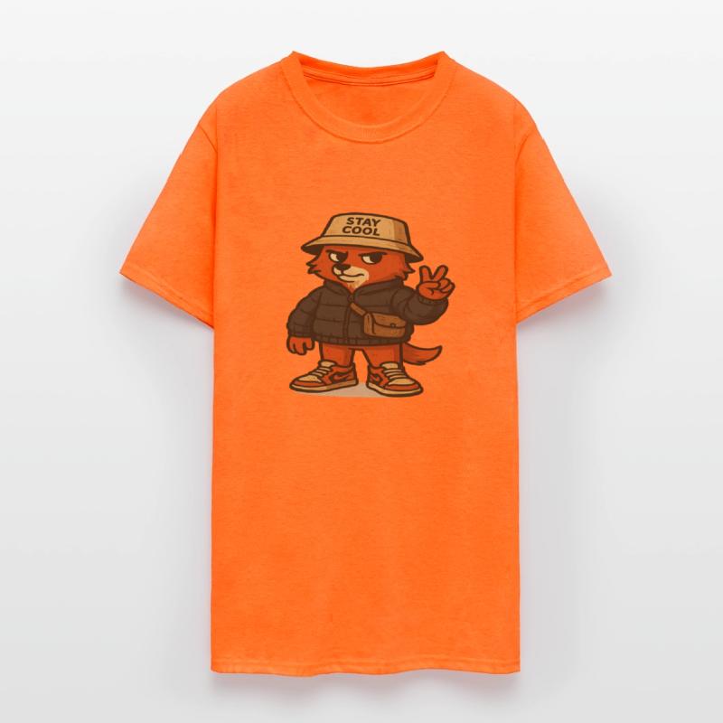 Streetwear Fox Mascot – Stay Cool Urban Art