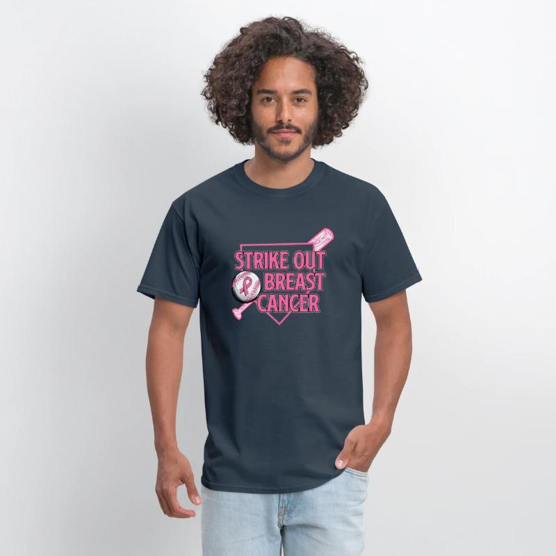 Strike Out Breast Cancer Shirt Baseball Warrior Su
