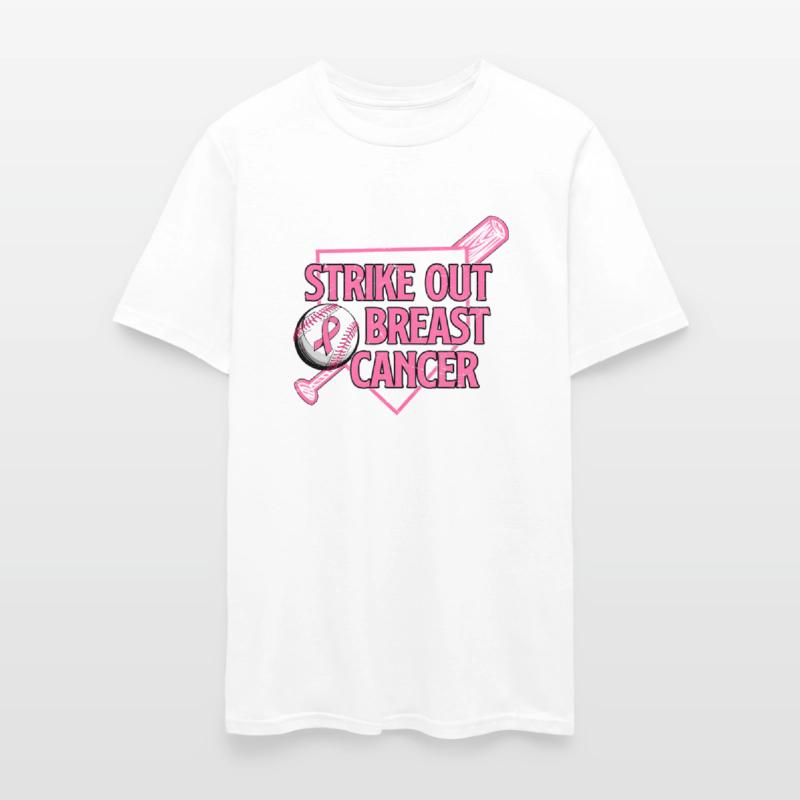Strike Out Breast Cancer Shirt Baseball Warrior Su