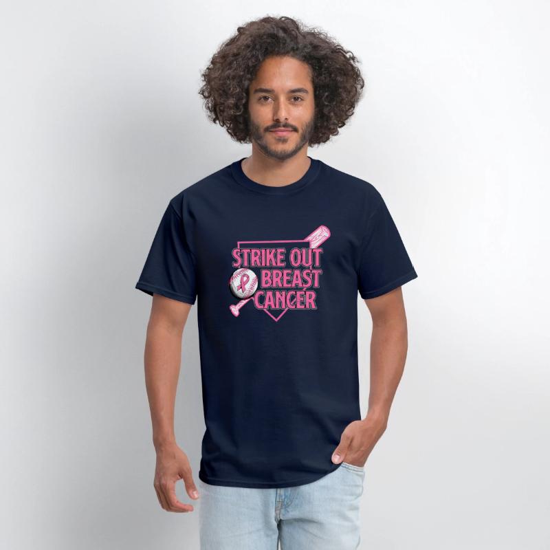 Strike Out Breast Cancer Shirt Baseball Warrior Su