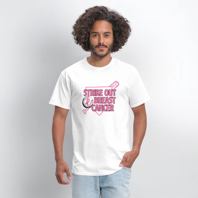 Strike Out Breast Cancer Shirt Baseball Warrior Su
