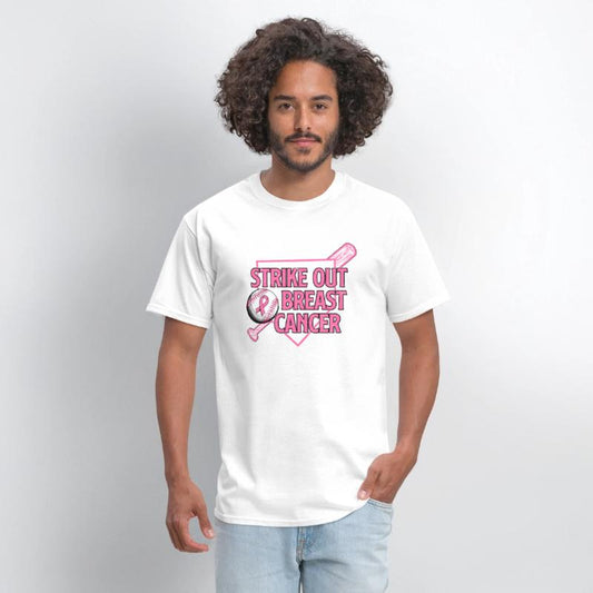 Strike Out Breast Cancer Shirt Baseball Warrior Su