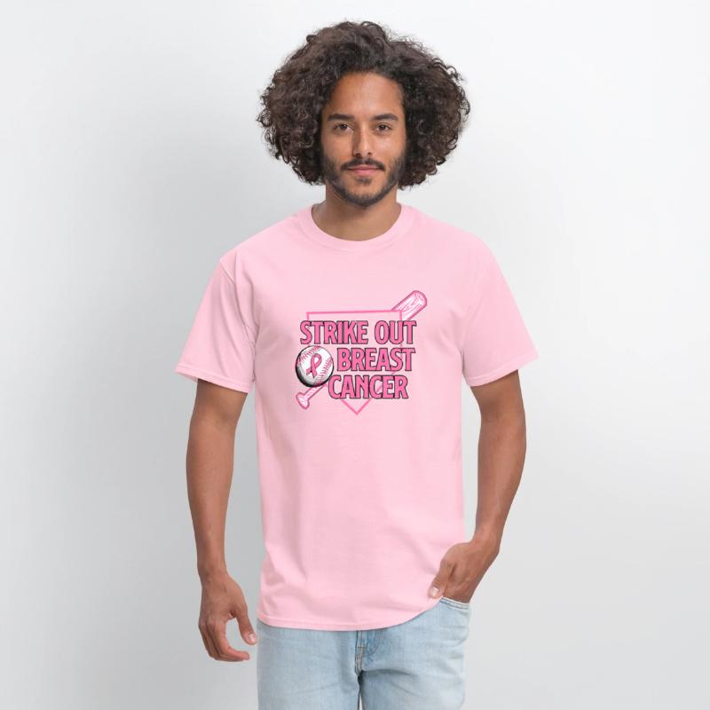 Strike Out Breast Cancer Shirt Baseball Warrior Su