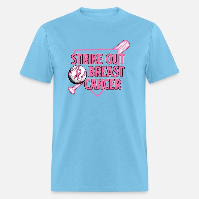 Strike Out Breast Cancer Shirt Baseball Warrior Su