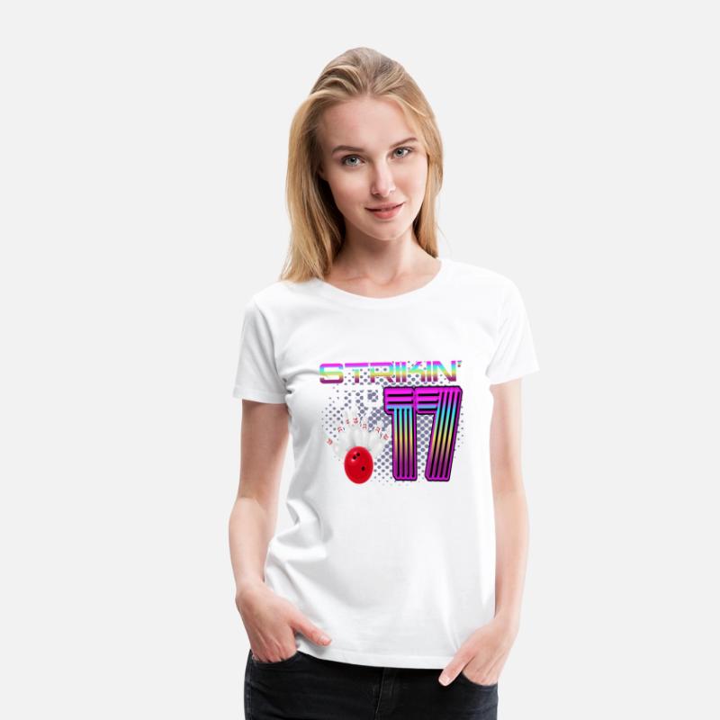 Striking Into 17 Bowling Bowler 17th Birthday