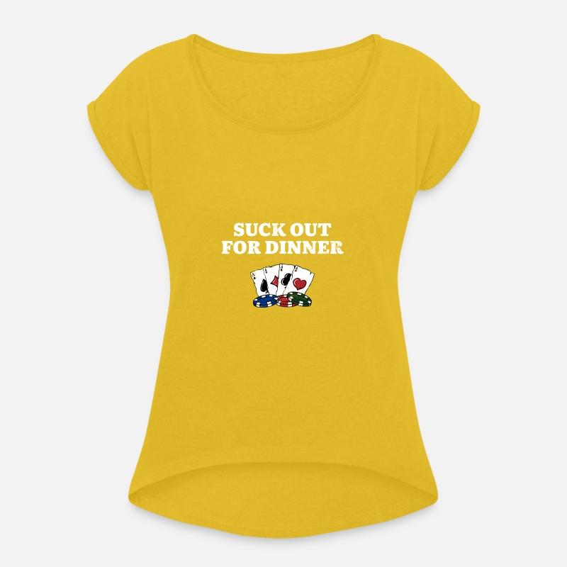 Suck Out for Dinner Poker Funny Poker Player