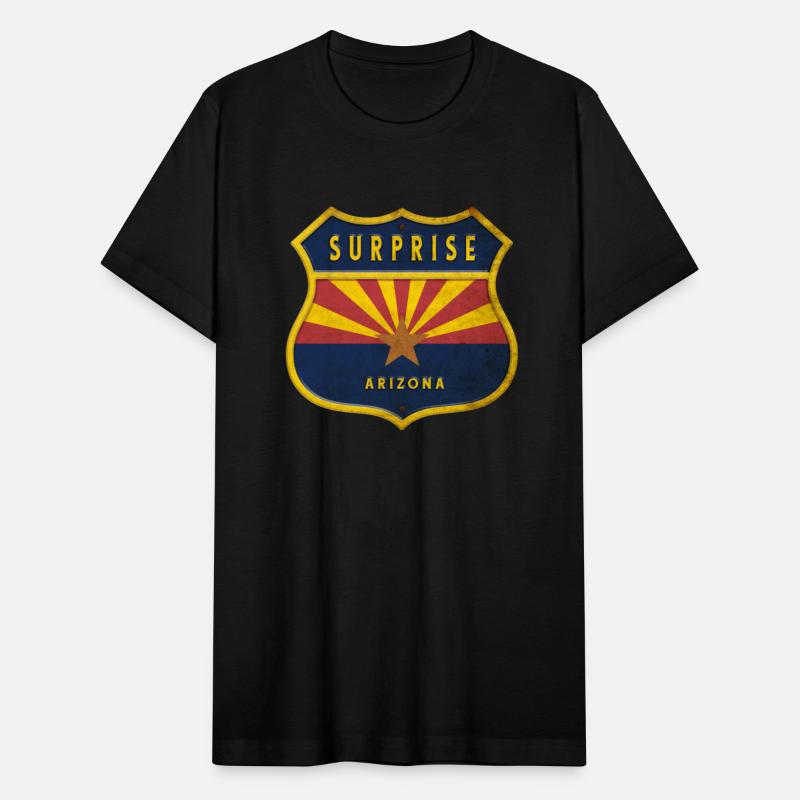 Surprise Arizona flag crest design
