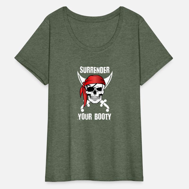 Surrender Your Booty Pirate ull Quote