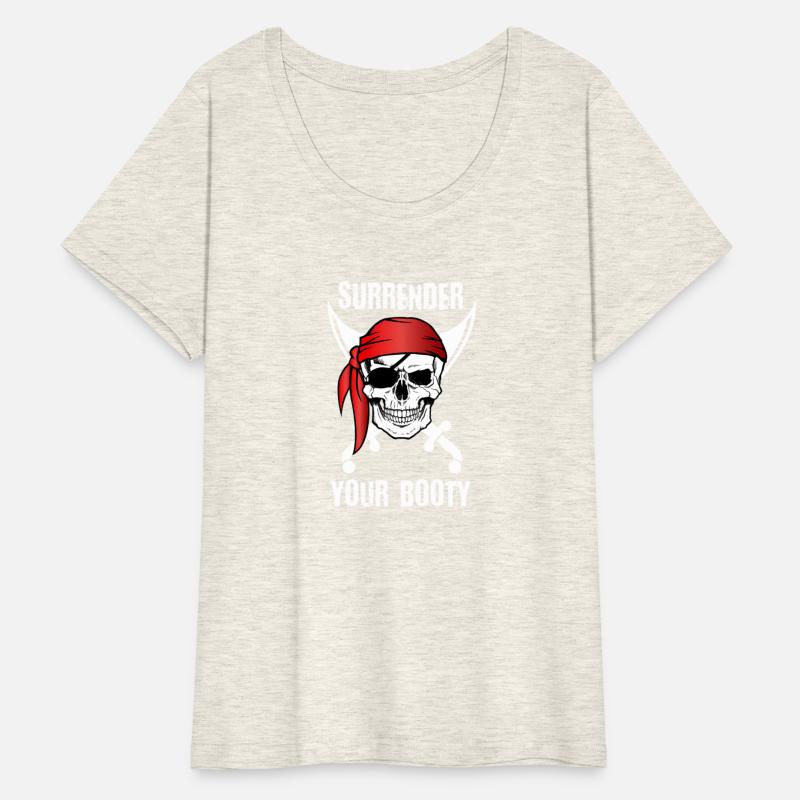 Surrender Your Booty Pirate ull Quote