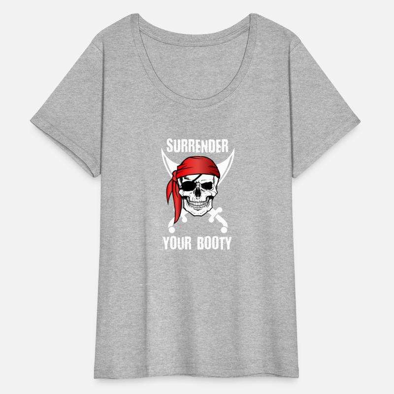 Surrender Your Booty Pirate ull Quote