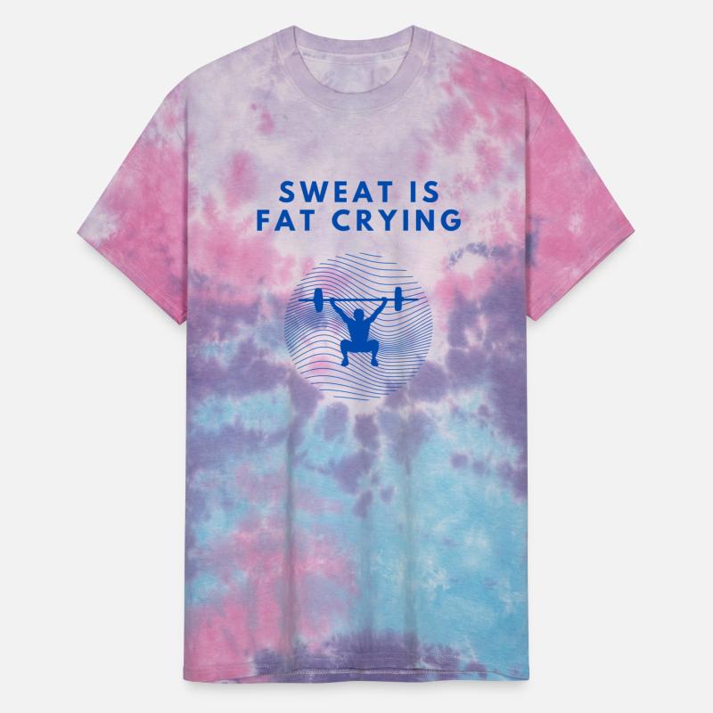 Sweat is fat crying