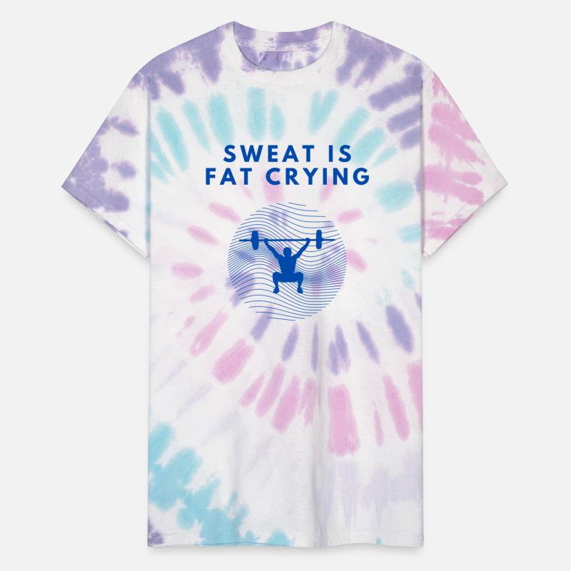 Sweat is fat crying