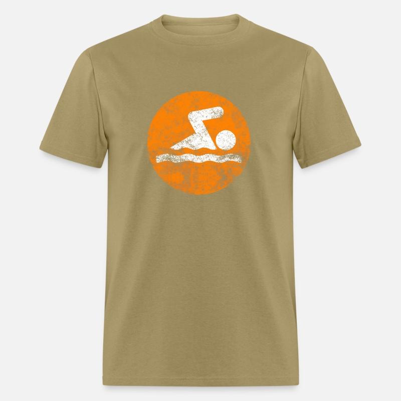 Swim Orange Swim Icon