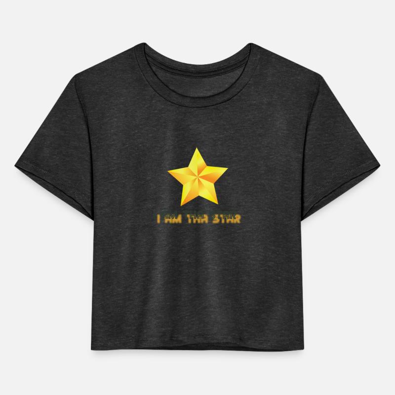 T-shirt design is I am the star