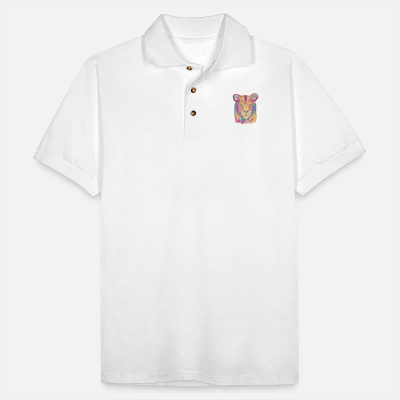 T-shirt Splatter Art Lion Head