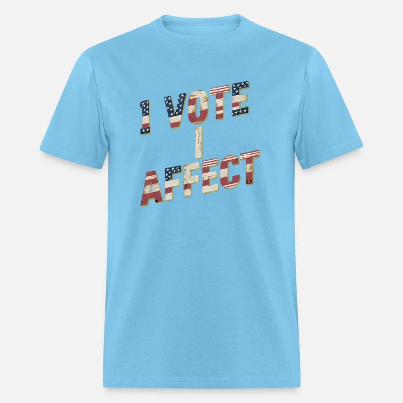 T shirt vote affect