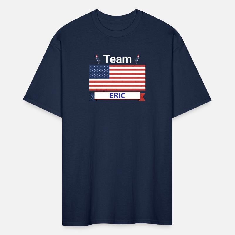 Team Eric USA American Flag Stars Stripe