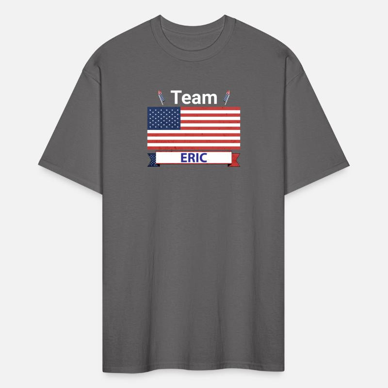 Team Eric USA American Flag Stars Stripe