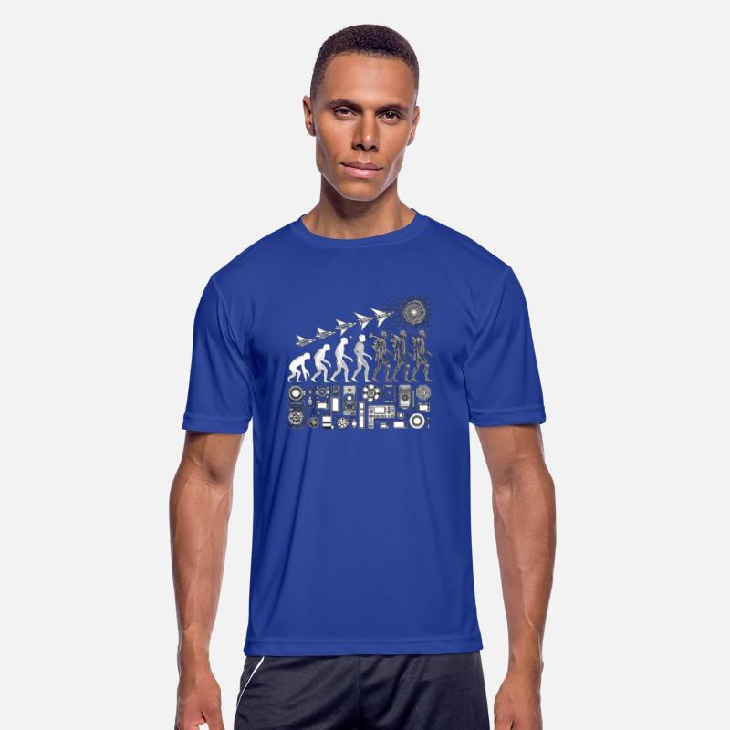 Tech Evolution: Futuristic Black & White Outlines