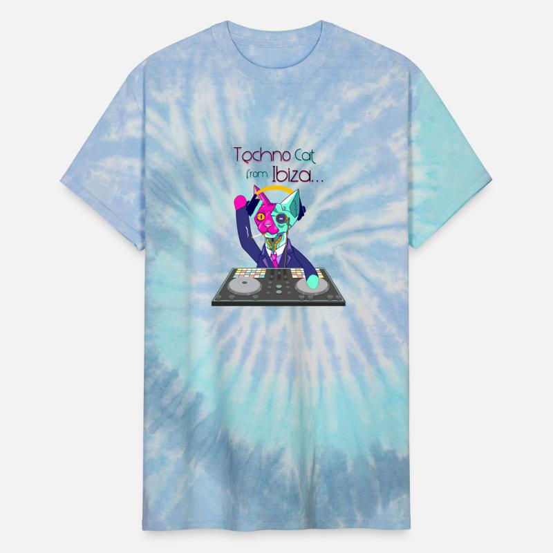 Techno Cat from Ibiza Catsondrugs.com Techno4ever