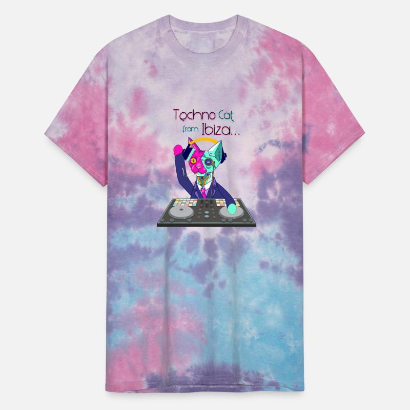 Techno Cat from Ibiza Catsondrugs.com Techno4ever