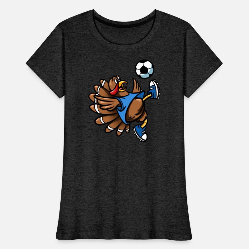 Thanksgiving Soccer Turkey Bicycle Kick Men Boys