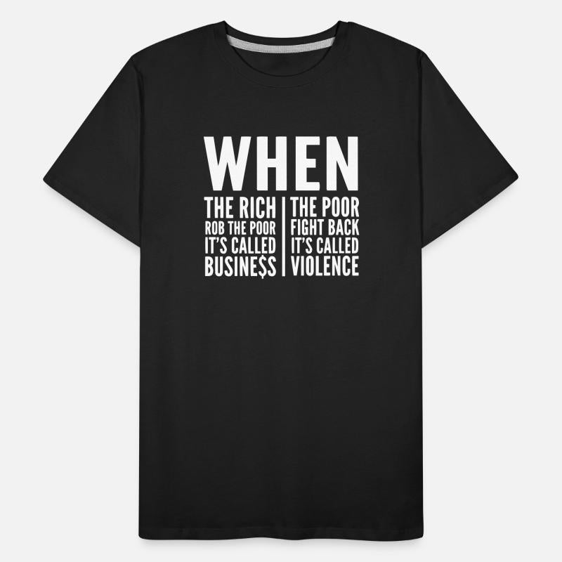 The Rich & The Poor, inequality of society