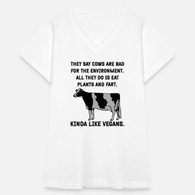 They say cows are bad for the environment. All