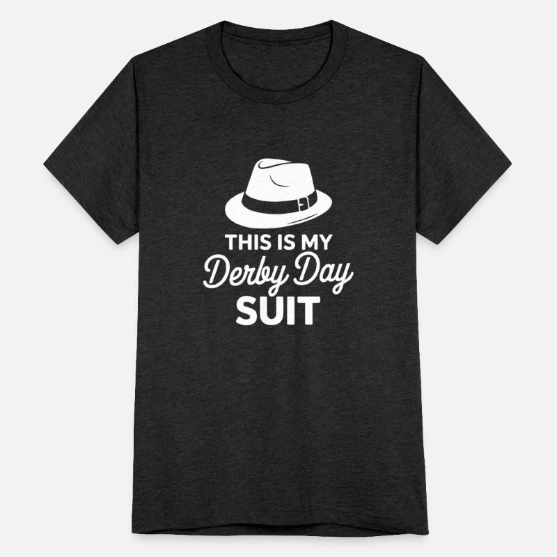 This Is My Derby Day Suit Funny Fedora Racing