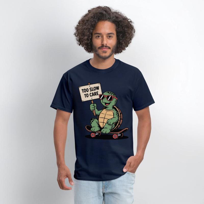 Too Slow to Care – Cool Turtle Skateboard