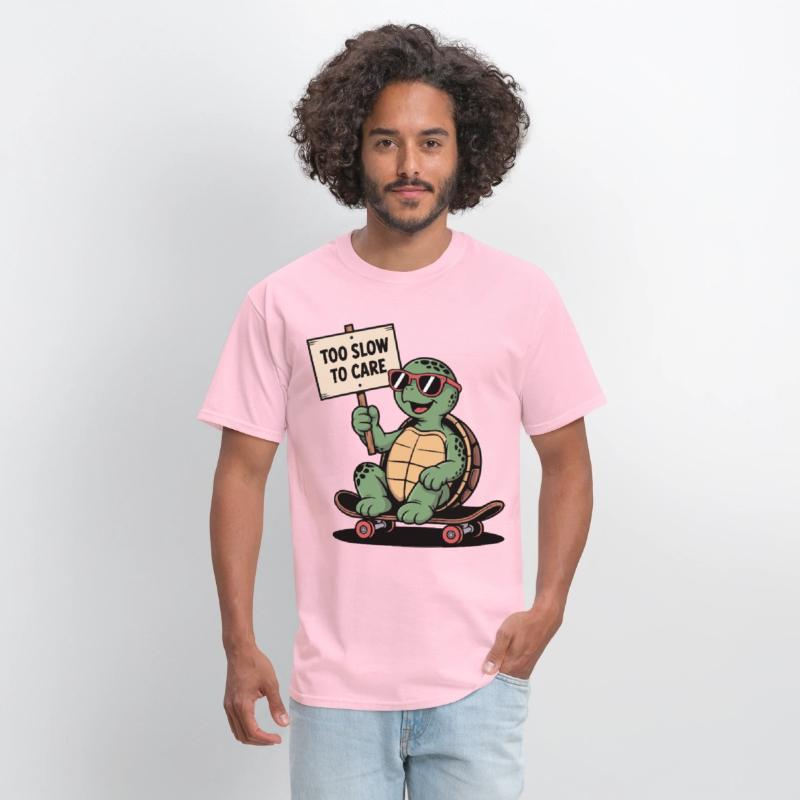 Too Slow to Care – Cool Turtle Skateboard