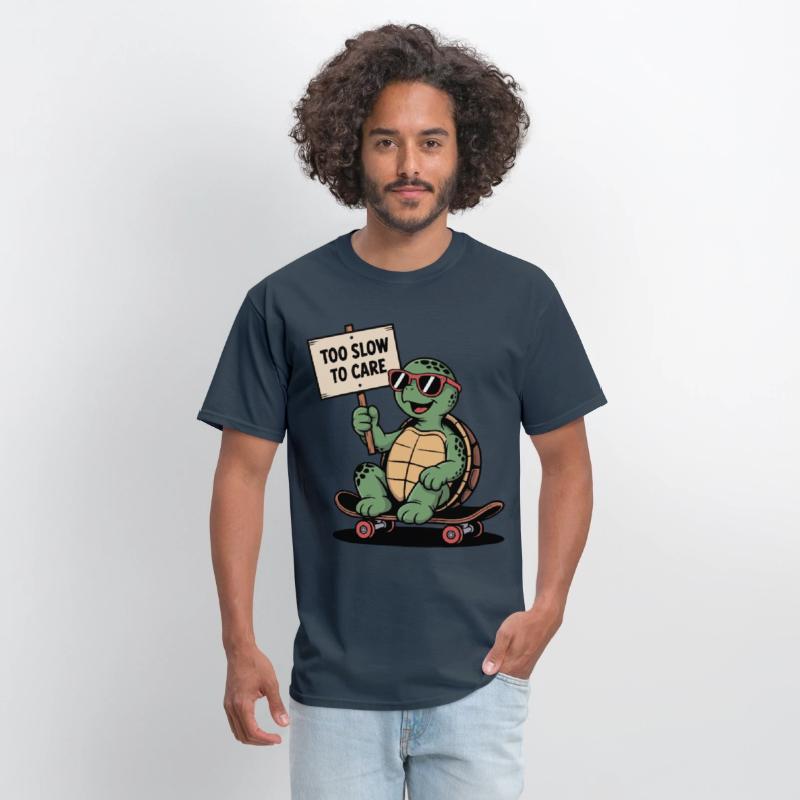 Too Slow to Care – Cool Turtle Skateboard