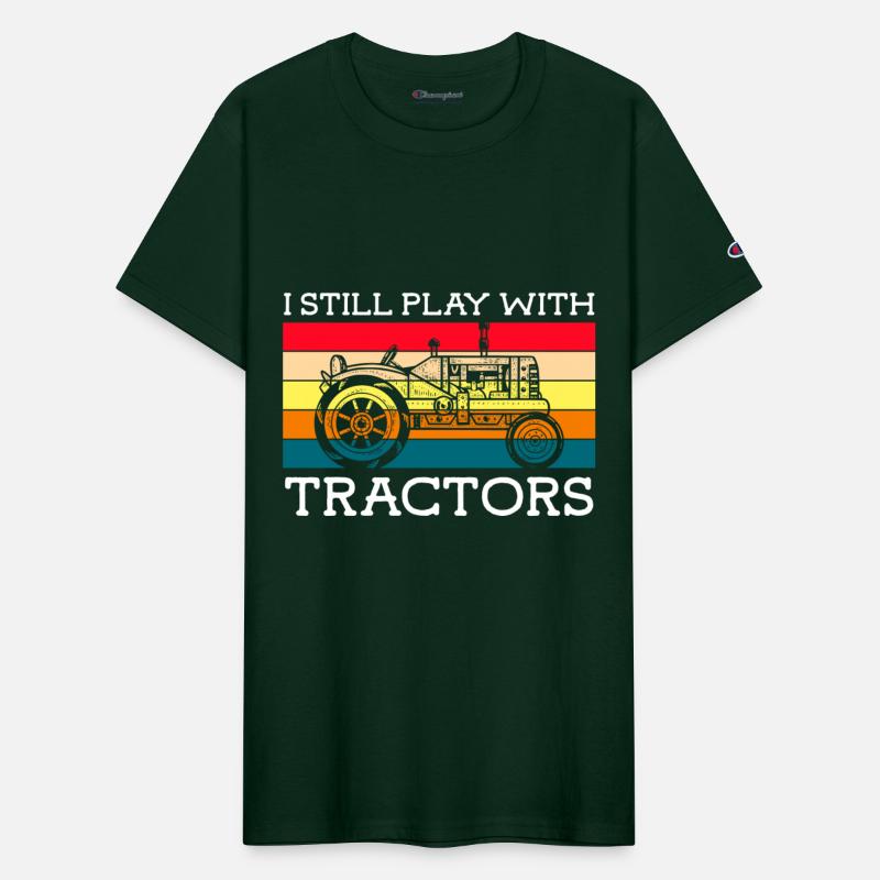 Tractor Farmer Hero Rural Youth