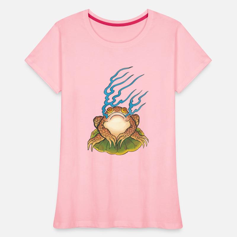 Traditional Japanese Irezumi Magical Frog