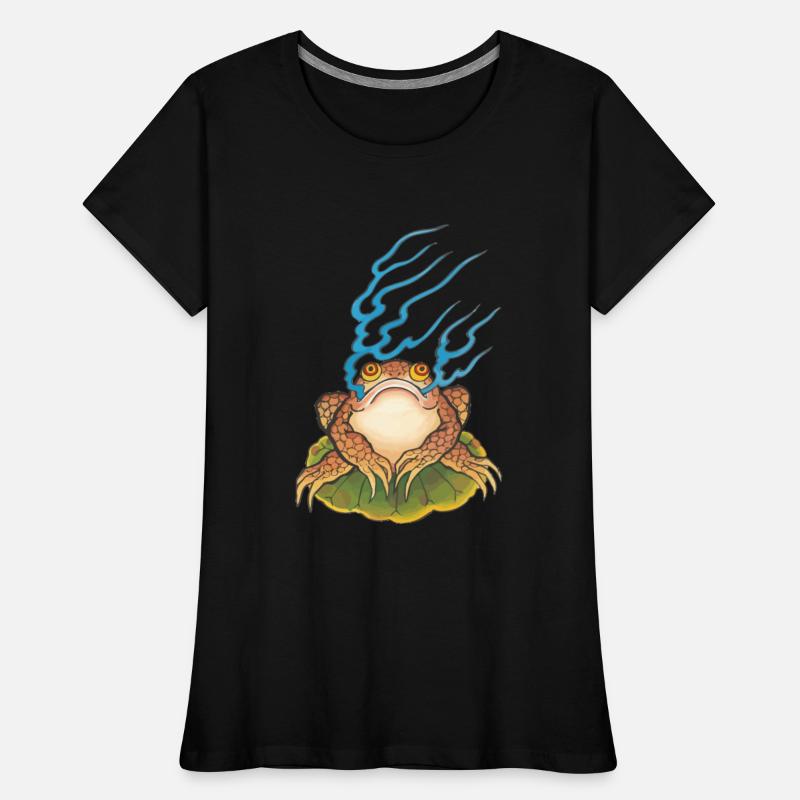 Traditional Japanese Irezumi Magical Frog