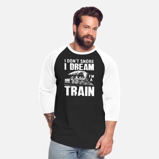 Train Trains Hobby Snoring Men
